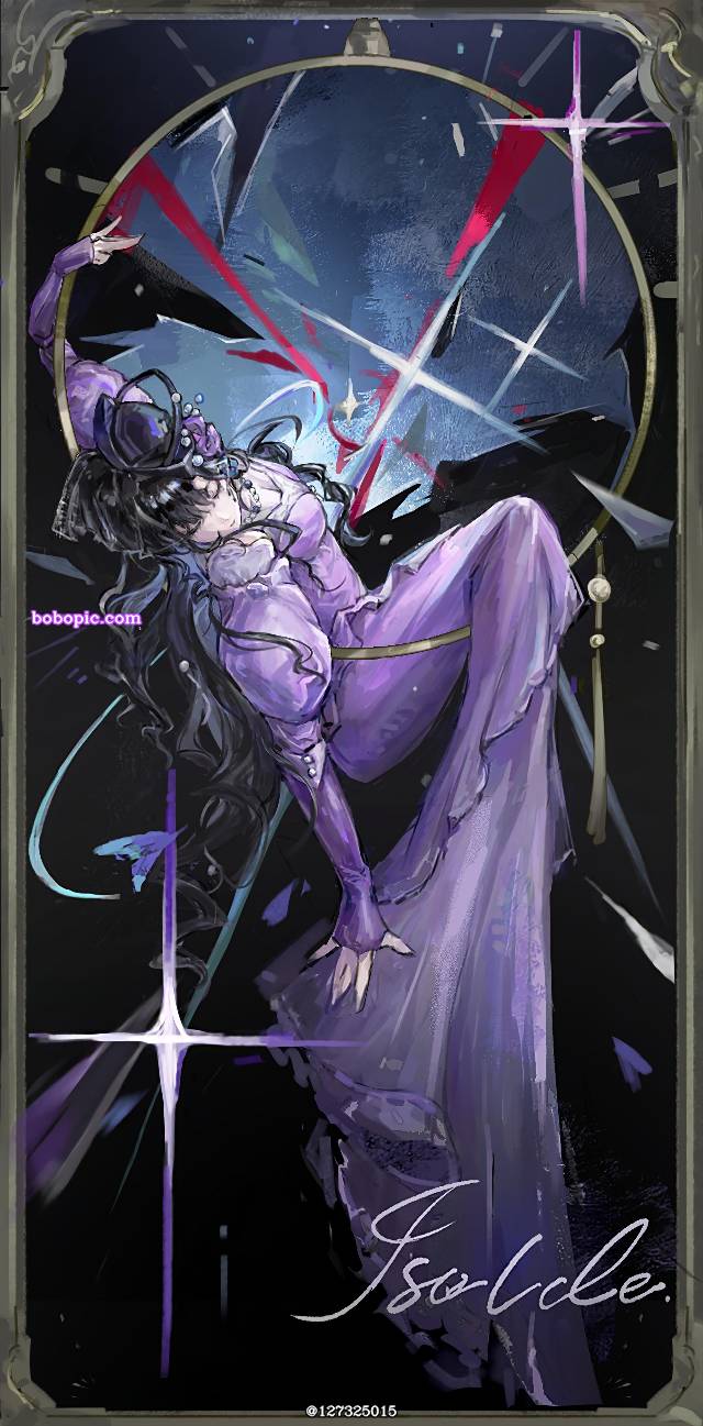 一张伊索尔德,少女,斯奈德绘画图片