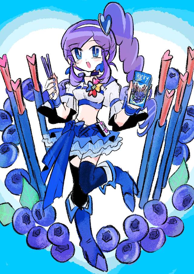 蓝莓天使, pocky, Aono Miki, 光之美少女, Fresh Pretty Cure!