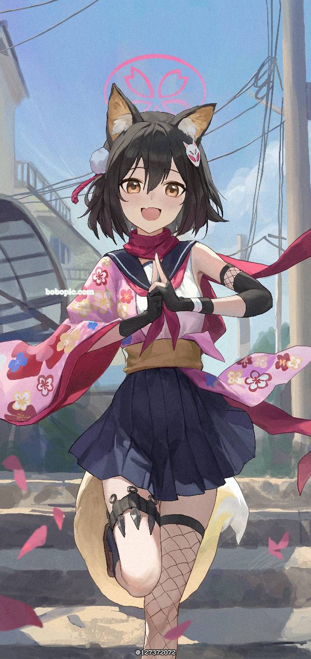 一张久田泉奈,蔚蓝档案,忍术研究部绘画图片
