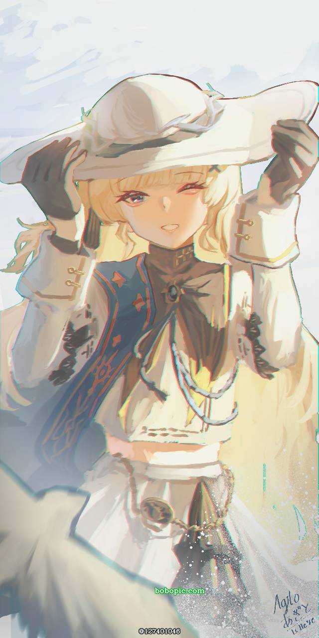 小女孩,抛媚眼,菲比,鸣潮图片