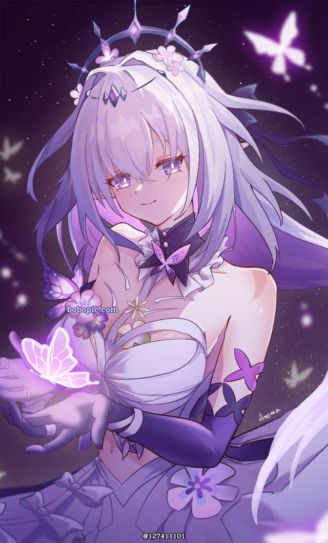 一张遐蝶,崩坏：星穹铁道,Castorice,小女孩绘画图片