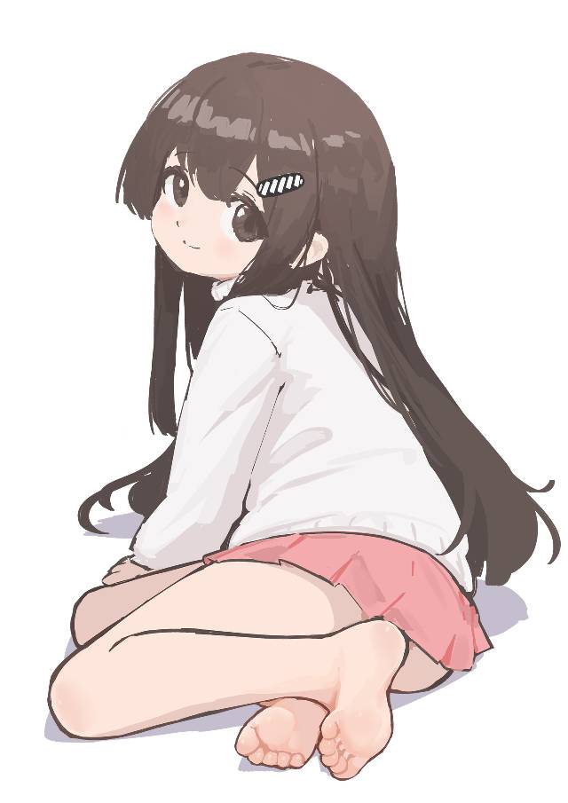 loli, cute, practice, 裸足脚底