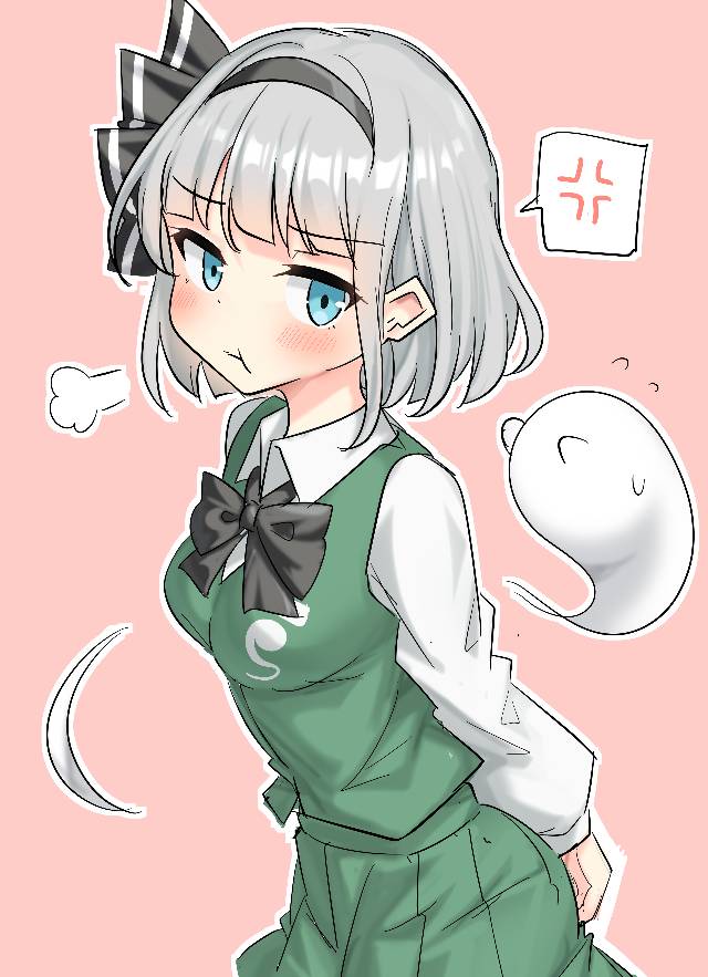 东方, 东方Project, 妖梦, 东方Project, 魂魄妖梦, Youmu's big breasts