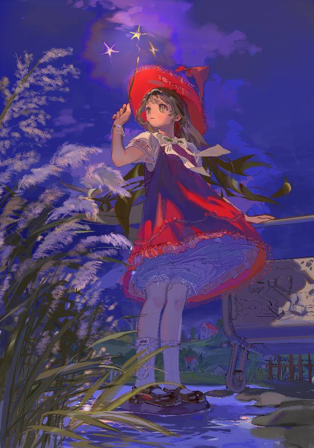 original,小女孩,玛丽珍鞋,风景,魔女图片