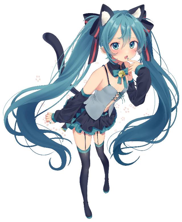 初音未来, cat day