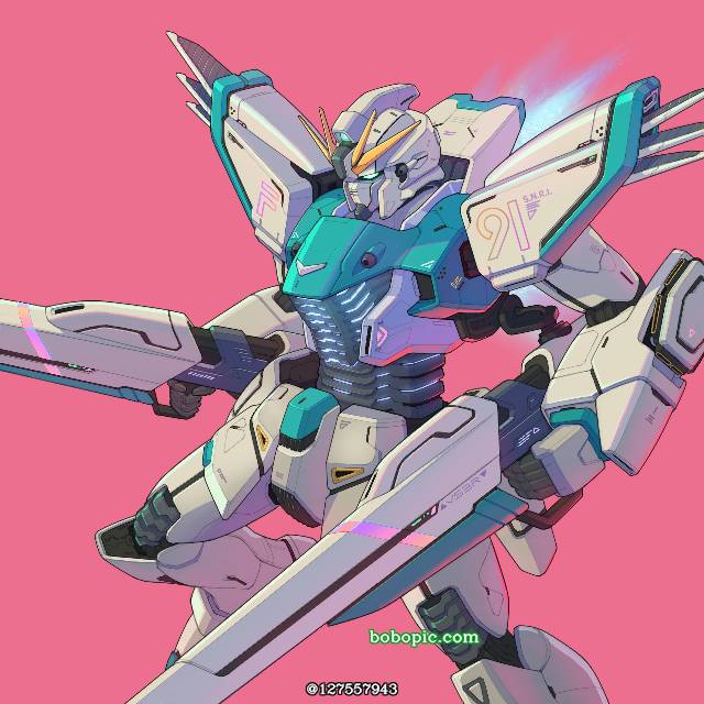 一张高达,gundam,地球连邦军,机动战士高达绘画图片