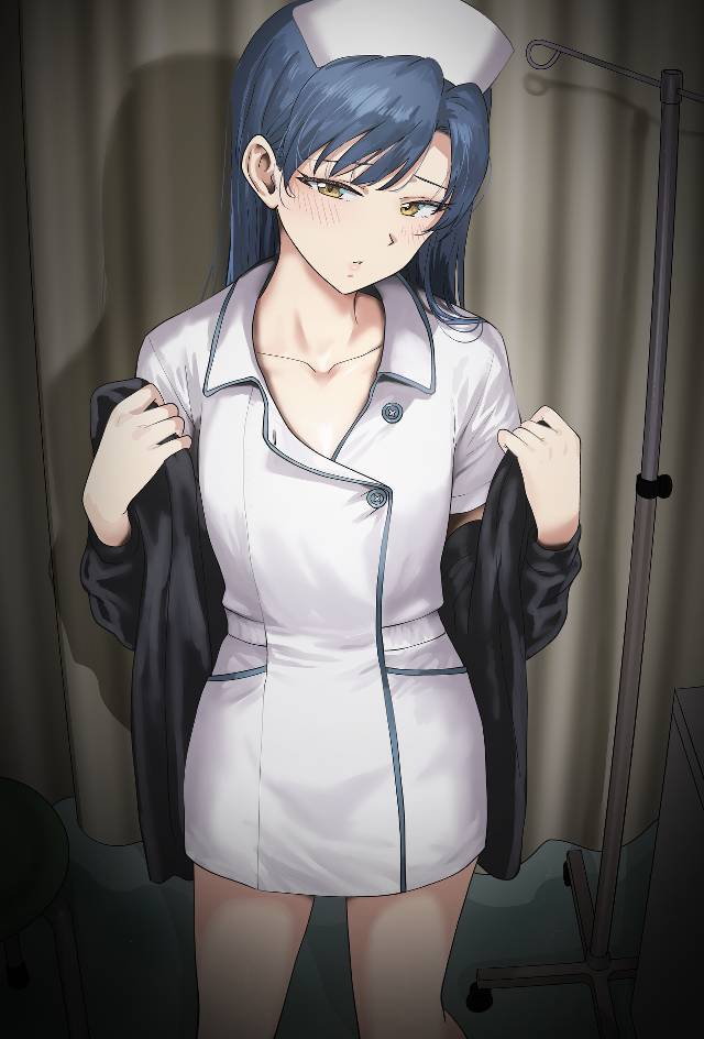 偶像大师, chihaya kisaragi, 护士服, 偶像大师1000users加入书籤