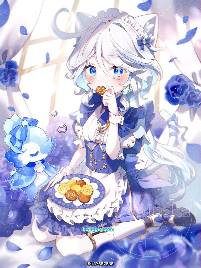 芙宁娜（原神）, 芙宁娜, Genshin Impact, 猫耳女仆