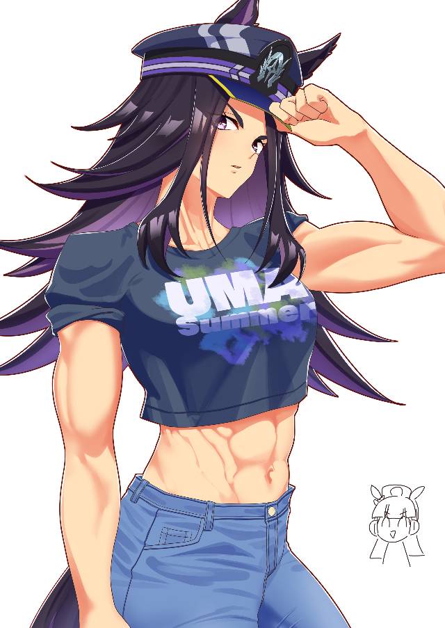 赛马娘Pretty Derby, 腹肌, 肌肉娘, Gold Ship (UMPD)