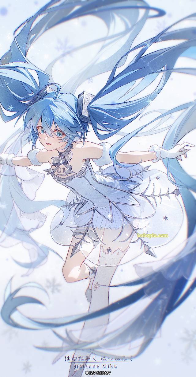 初音未来,插画,美少女图片