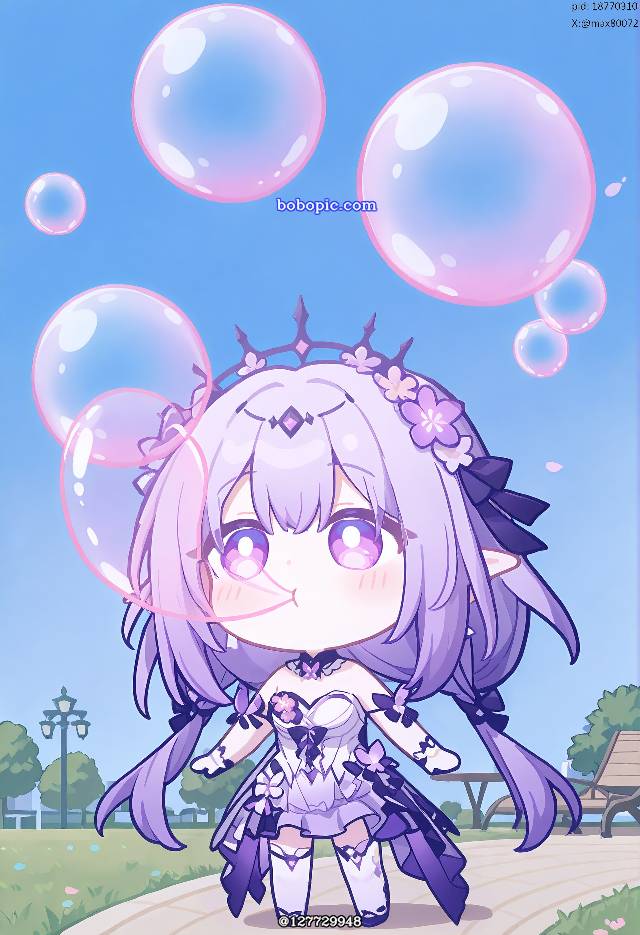 遐蝶, AI 画作, Honkai: Star Rail, Honkai: Star Rail, 崩坏：星穹铁道