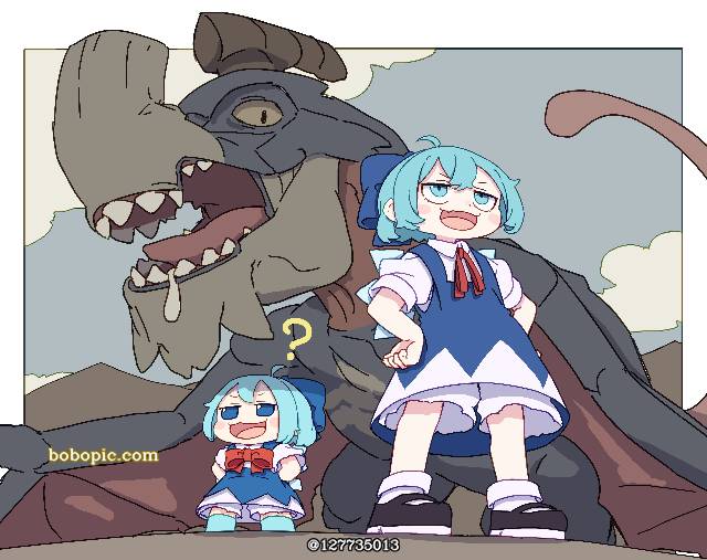 东方,東方,琪露诺图片