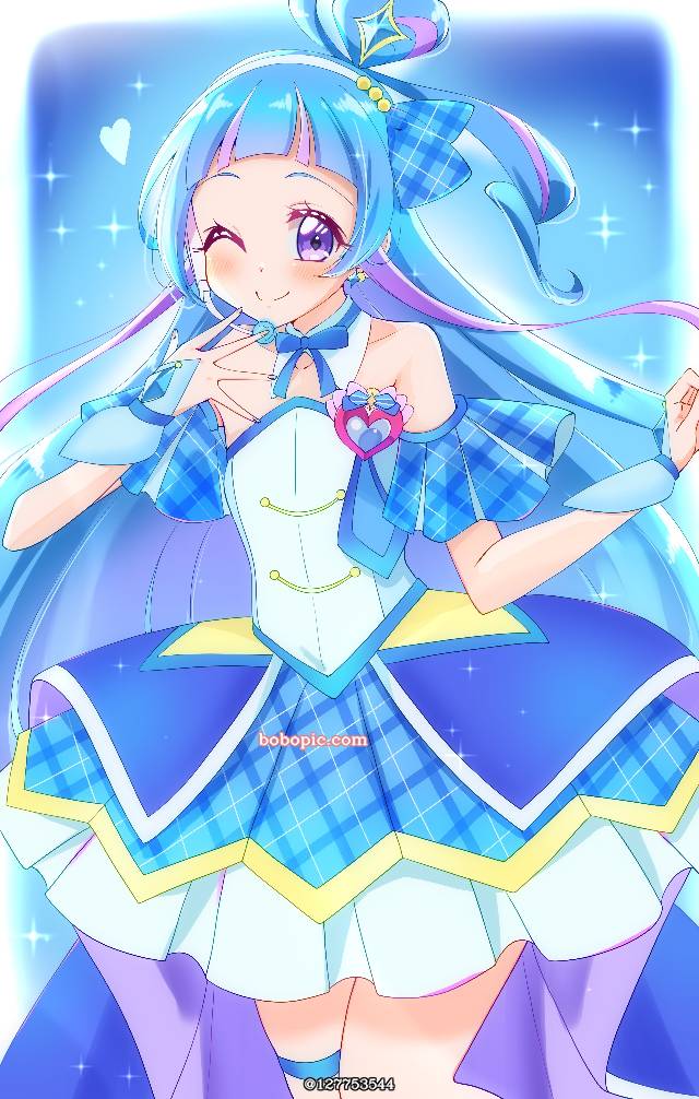 2号キュア,Cure眨眼,你和偶像光之美少女,光之美少女,苍风奈奈图片