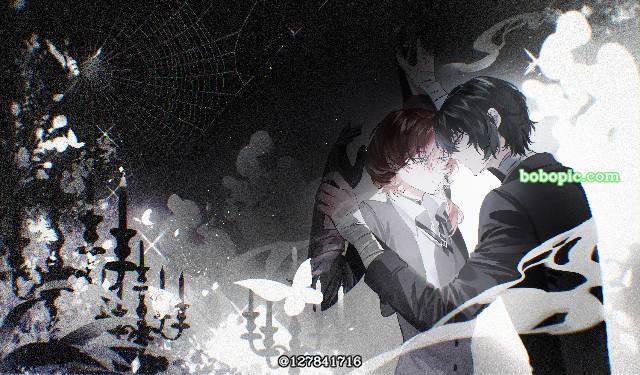 太宰治（文豪野犬）, Chuya Nakahara (Bungo Stray Dogs), 太中/双黑, Bungo Stray Dogs BL fanwork, wristlock