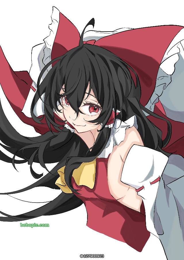 东方Project,东方project,乳巫女,博丽灵梦图片
