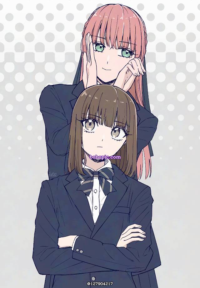 女高中生,原创百合,原创图片