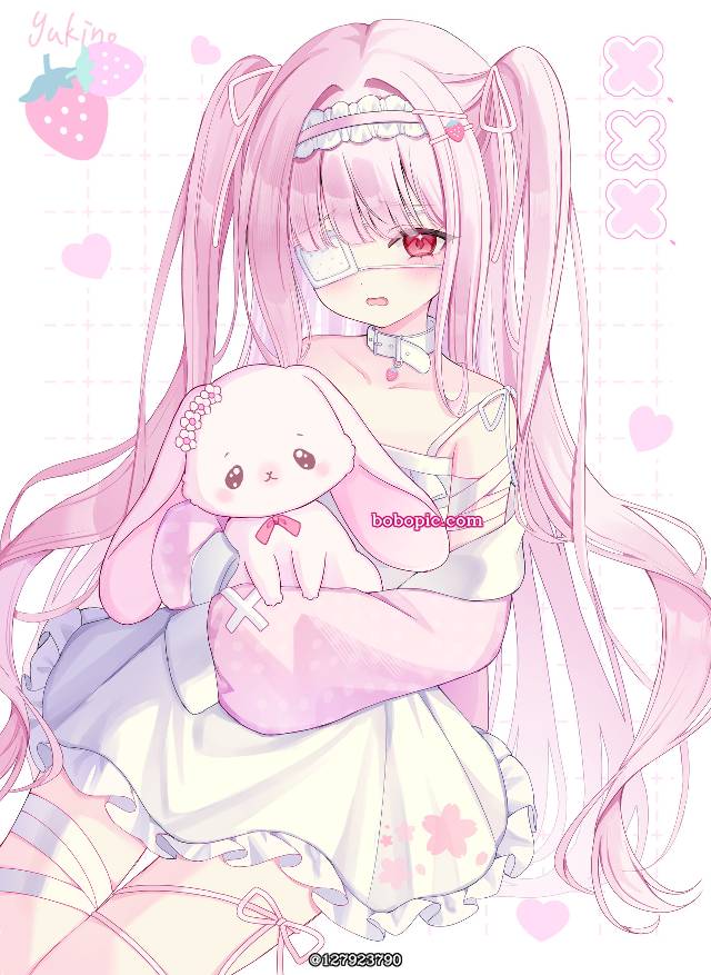 女孩子, 粉色头发