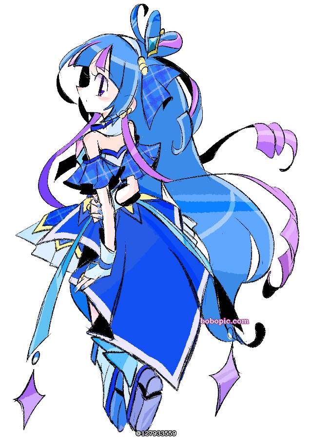 2号キュア,Cure眨眼,你和偶像光之美少女,光之美少女,苍风奈奈图片