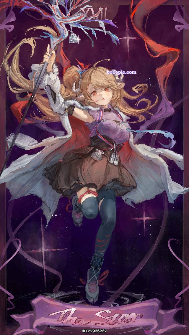 兽耳,小女孩,明日方舟,艾雅法拉,黑丝袜图片