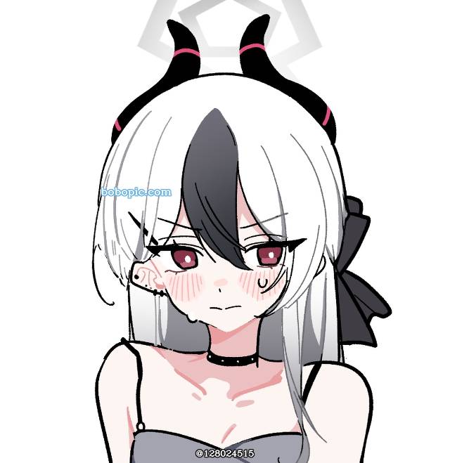 一张礼服,蔚蓝档案,小女孩,派对礼服绘画图片