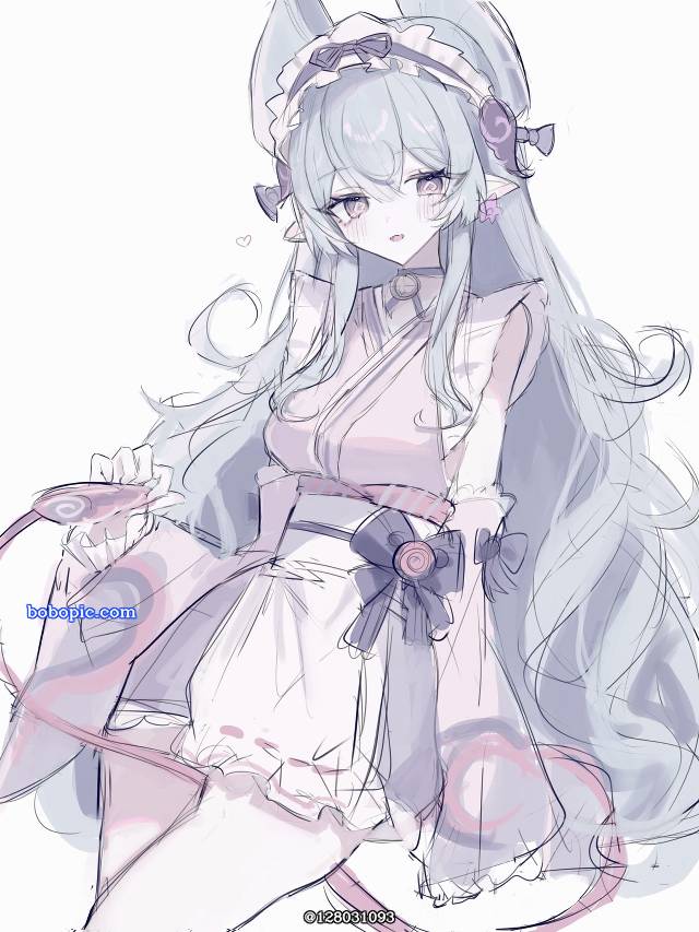 一张梦见月瑞希,原神绘画图片