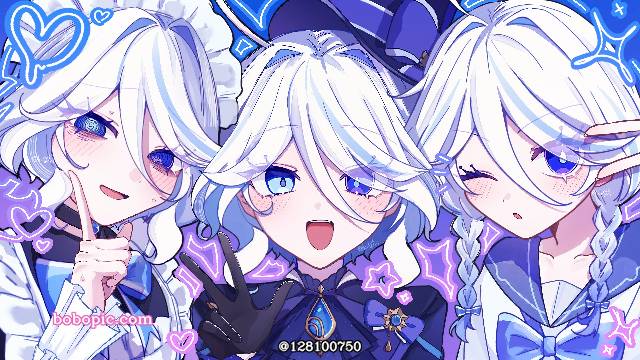 Furina,Genshinimpact,原神,芙宁娜,芙宁娜·德·枫丹图片