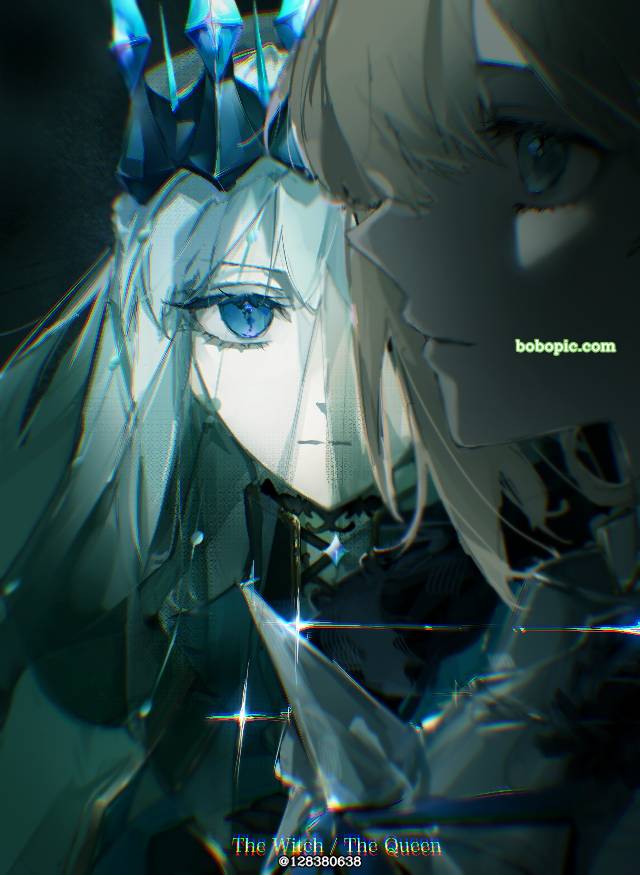 Fate,Morgan,illustration,冬の女王,摩根图片