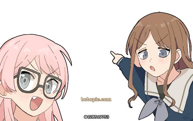一张长崎爽世,BanGDream,MyGO!!!!!,原创,千早爱音绘画图片