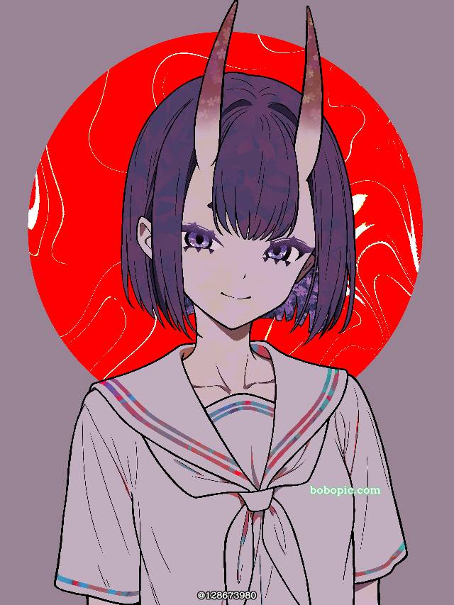 FGO,水手服,酒吞童子图片