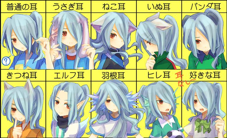 闪电十一人, kazemaru, 兽耳