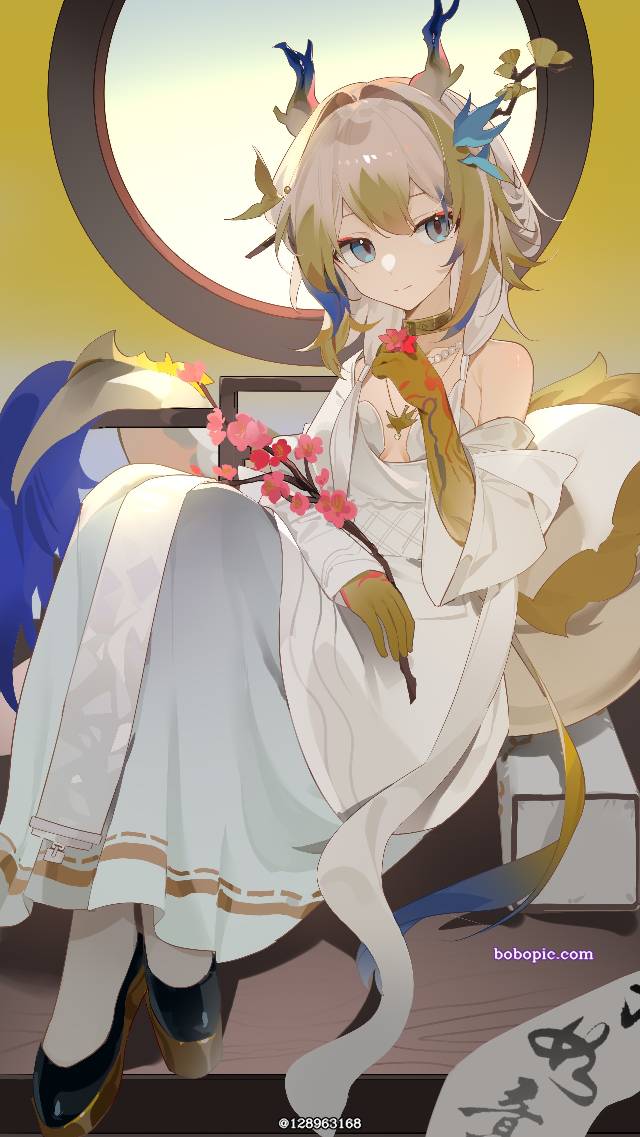 一张小女孩,明日方舟绘画图片