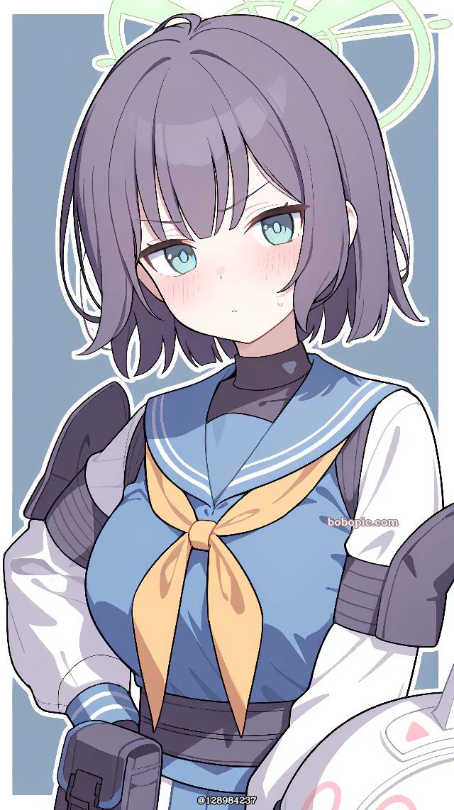 RABBIT小队,制服,小女孩,空井咲,蔚蓝档案图片