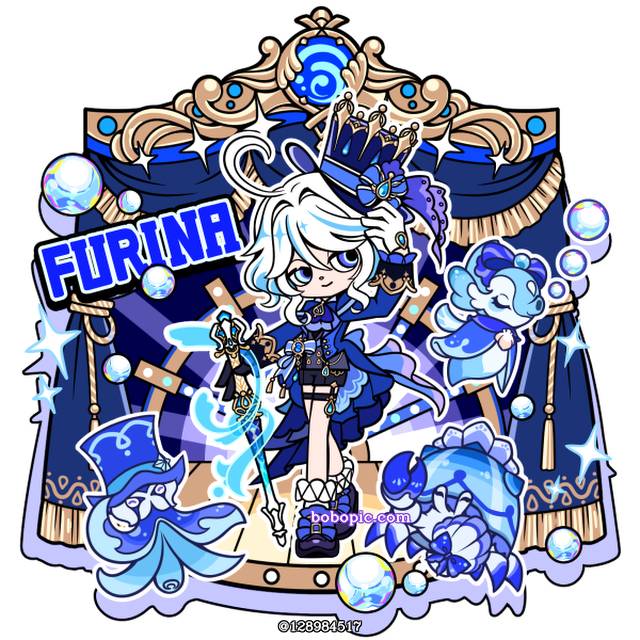 Furina,GenshinImpact,二次创作,原神,芙宁娜图片