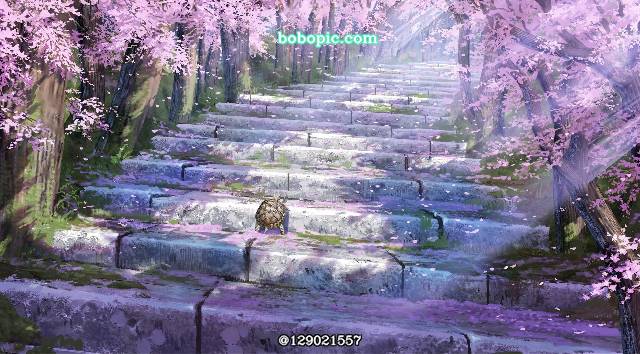 小樱,幻想,樱花,田舍,风景图片