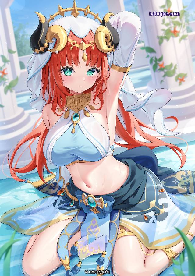 Genshin Impact, 妮露, Showing off armpits
