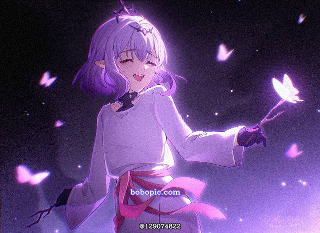 Honkai: Star Rail, illustration, 遐蝶, 崩坏：星穹铁道100收藏