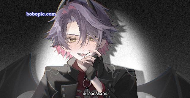 彩虹社,恶魔,渡会云雀,男孩,虚拟主播图片