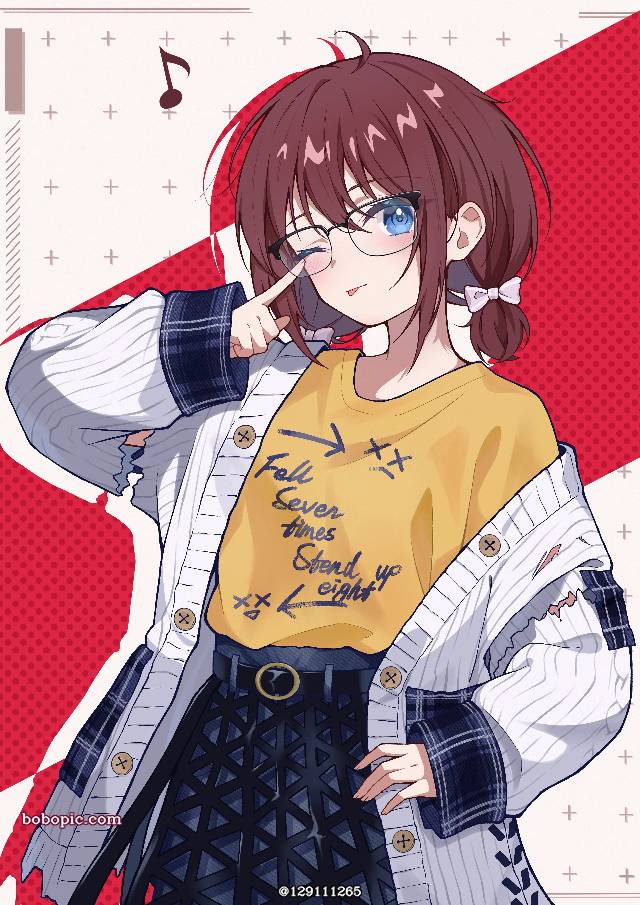 一张可爱,少女乐队的呐喊,少女乐团呐喊吧,哭泣少女乐队,少女,GirlsBandCry,井芹仁菜绘画图片
