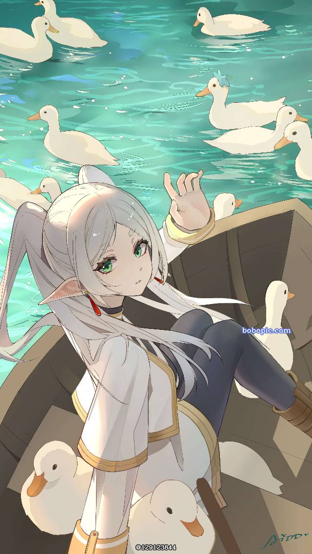 葬送的芙莉莲, 女孩子, 白发, young girl, Frieren