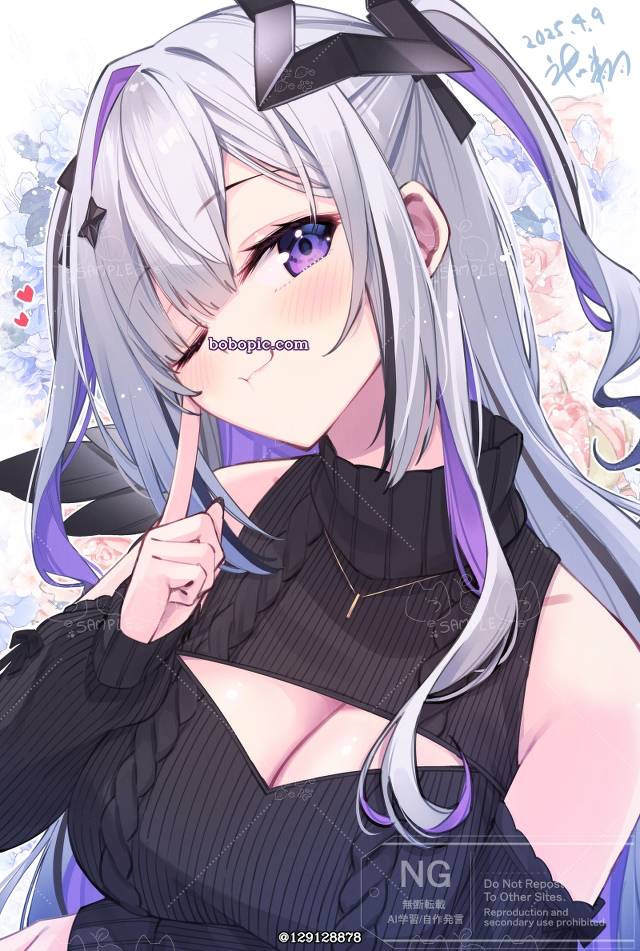 Hololive, 天音彼方, cleavage window, Virtual YouTuber 1000+ bookmarks
