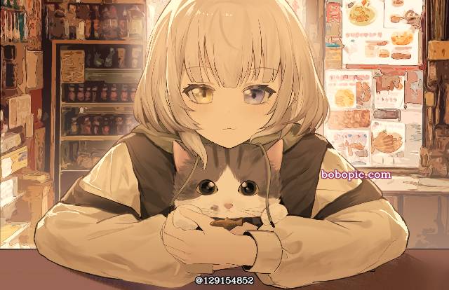 猫,百合,短发,羽丘女子学园,要乐奈图片
