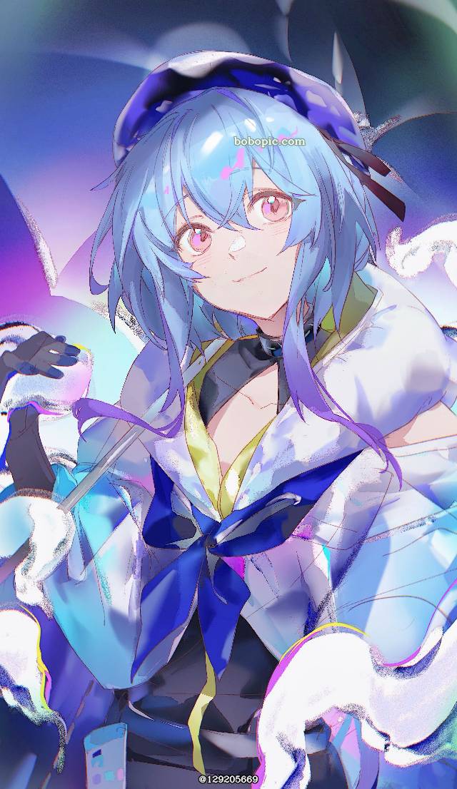 一张美月,明日方舟绘画图片