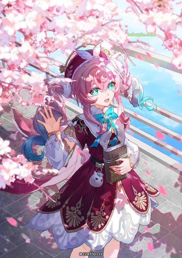 一张小女孩,风堇,崩坏：星穹铁道绘画图片