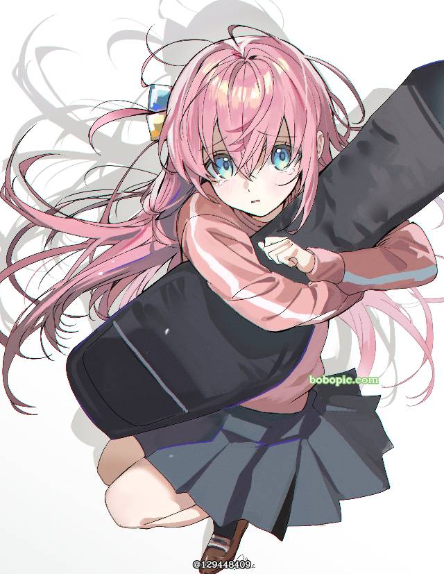 小波奇, 女孩子, 粉色头发, 孤独摇滚！, young girl, Bocchi the Rock!