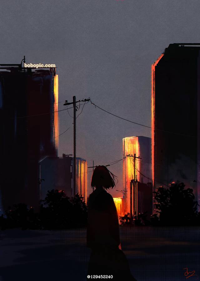 风景, background, 原创, 原创, 涂鸦, original, 插画, 奇幻, young girl, 女孩子