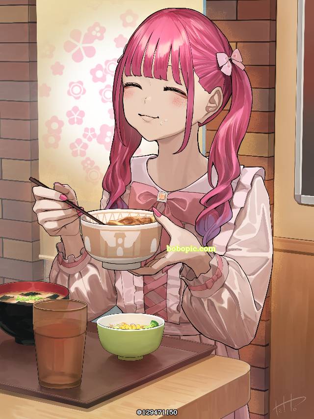 Hinami Hinamizawa, 青梅竹马, 卧槽好可爱, 原创, 恰饭脸, I like it when you eat a lot, 原创1000users加入书籤