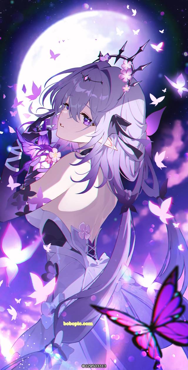 一张Castorice,崩坏：星穹铁道,遐蝶,小女孩绘画图片