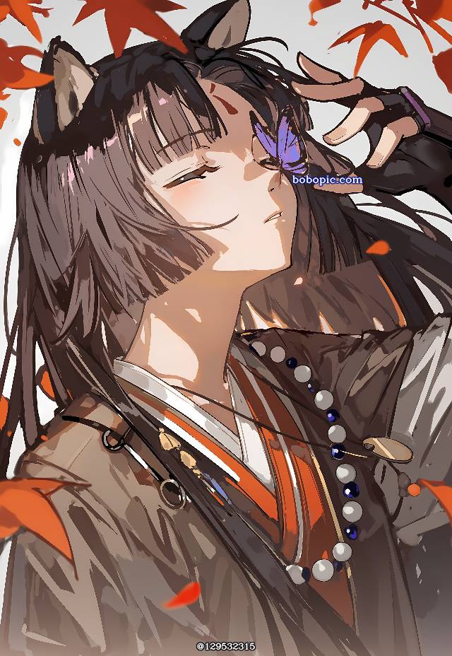 一张明日方舟,嵯峨绘画图片