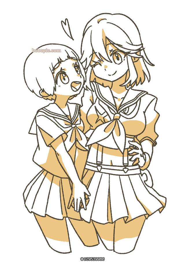斩服少女,满舰饰真子,缠流子,鲜流图片