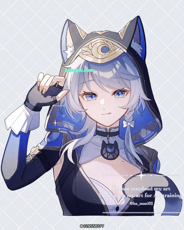 一张崩坏:星穹铁道,Cipher,赛飞儿绘画图片